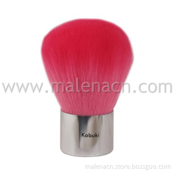 Pink Synthetic Hair Kabuki Brush
